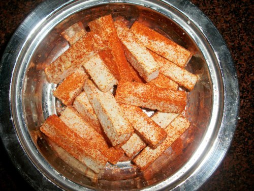 Paneer Fingers Recipe   Easy Snacks for Kids - 25