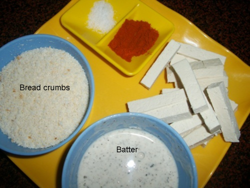 Paneer Fingers Recipe   Easy Snacks for Kids - 95
