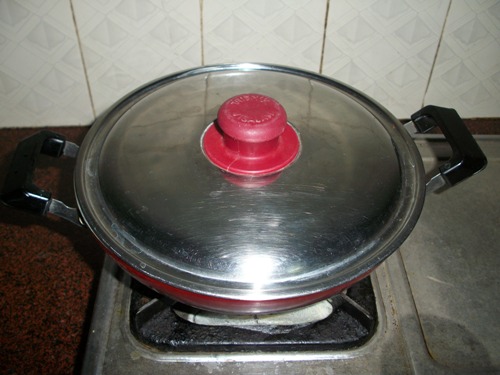 cover and cook onions