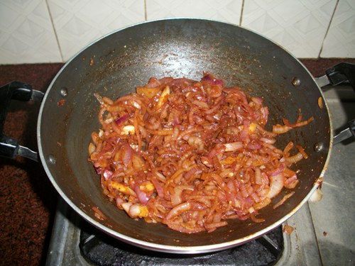 onion mixture looks caramelized
