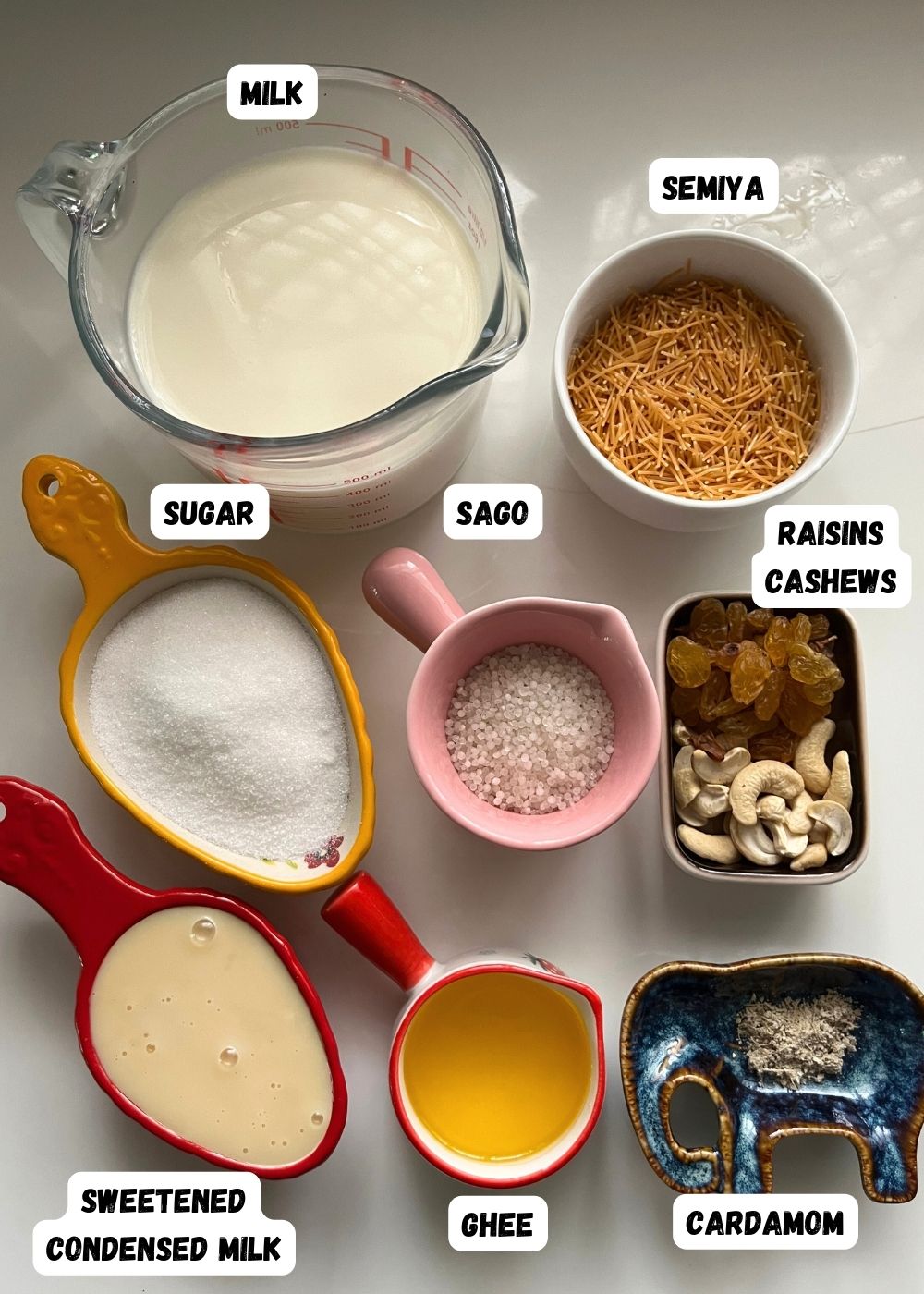 semiya payasam ingredients