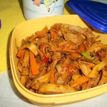 Chapati Noodles   Chapati Noodles Recipe - 16