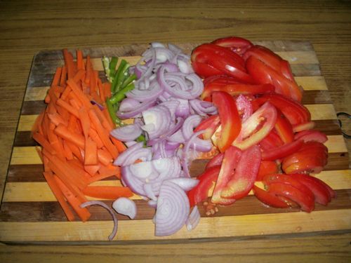 Chapati Noodles   Chapati Noodles Recipe - 85