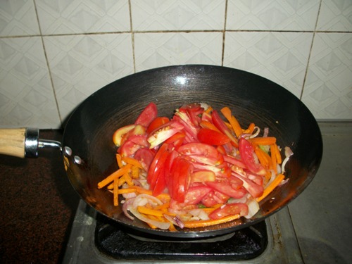 Chapati Noodles   Chapati Noodles Recipe - 42