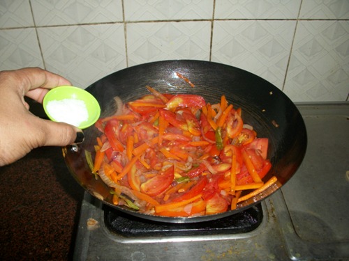 Chapati Noodles   Chapati Noodles Recipe - 69