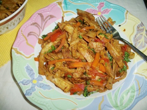 Chapati Noodles   Chapati Noodles Recipe - 66