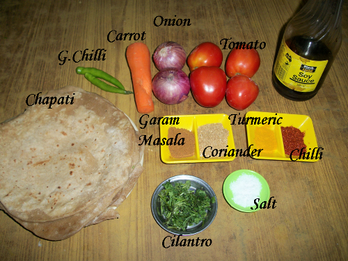 Chapati Noodles   Chapati Noodles Recipe - 86