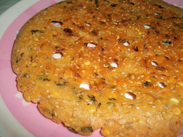 SARVA PINDI SPICY RICE FLOUR PANCAKES recipe