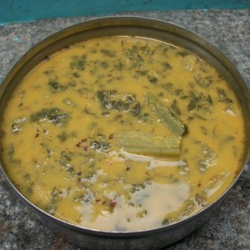 Spinach Pulikari Recipe - 16