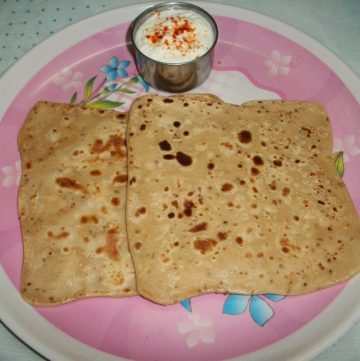 Palak Paratha Recipe   Spinach Chapati Recipe - 99