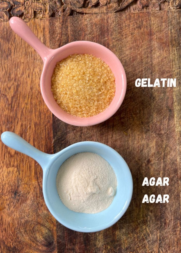 agar agar vs gelatin