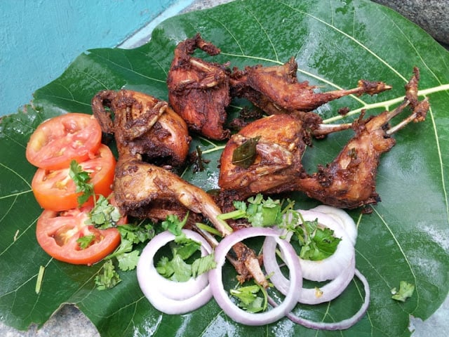 Quail Fry Recipe   Kaada Fry Recipe - 46