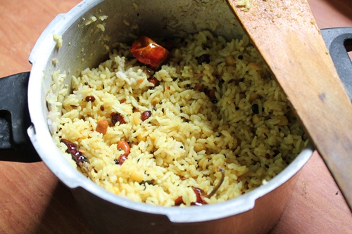 Pulihora Recipe   Andhra Style Pulihora Recipe - 38
