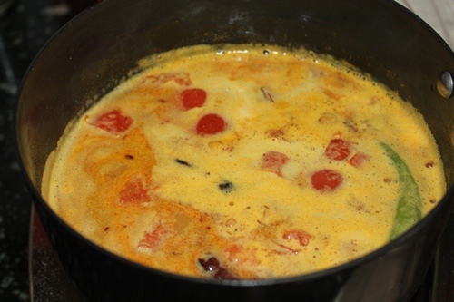 Coconut Milk Rasam Recipe   Thengai Paal Rasam Recipe - 77