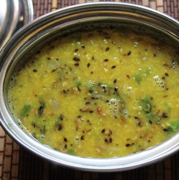 Moong Dal Recipe   Seasoned Moong Dal Recipe - 44