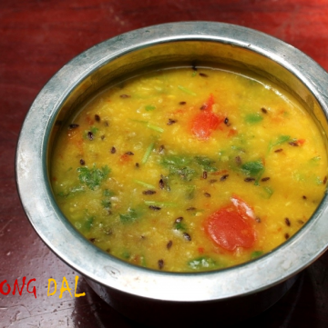 Moong Dal Recipe   Seasoned Moong Dal Recipe - 23