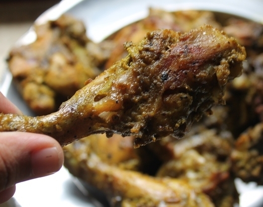 Garlic Chicken Roast / Oven Baked Garlic Chicken / Garlic Roasted