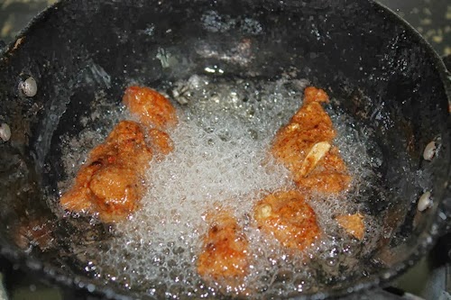 fried chicken for making Schezwan chicken