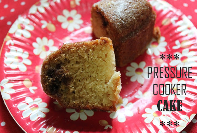 Pressure Cooker Cake Recipe -