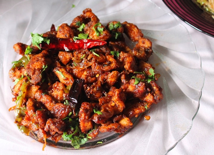 Indo Chinese Dragon Chicken Recipe