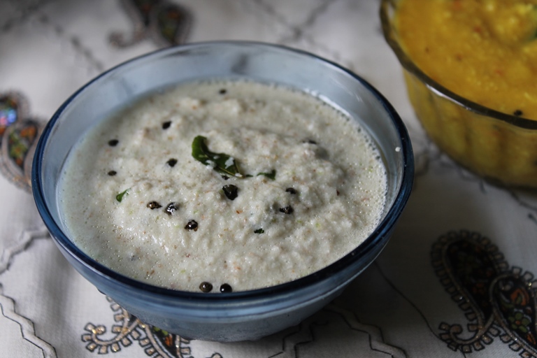 Inji Thayir Pachadi Recipe   Ginger Pachadi with Curd - 33