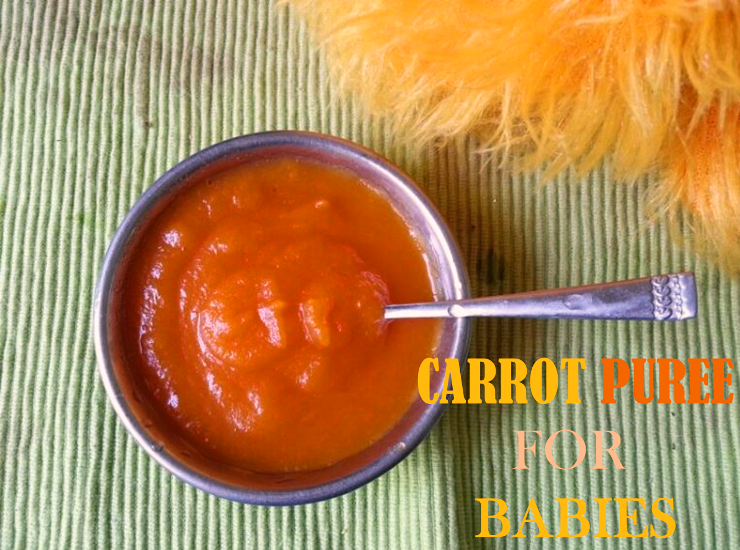 carrot for 6 month old baby