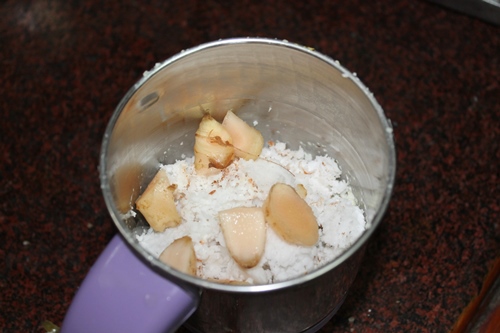Inji Thayir Pachadi Recipe   Ginger Pachadi with Curd - 6