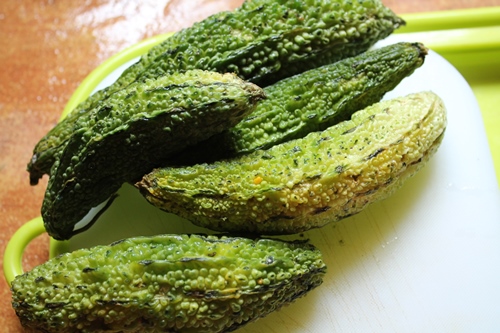 Bitter Gourd Masala Recipe   Pavakkai Masala Recipe - 83