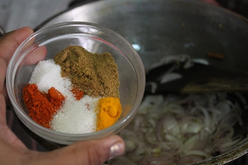 Bitter Gourd Masala Recipe   Pavakkai Masala Recipe - 31