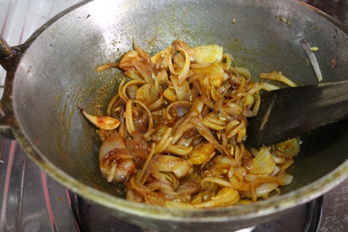Bitter Gourd Masala Recipe   Pavakkai Masala Recipe - 95
