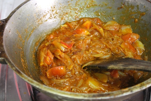 Bitter Gourd Masala Recipe   Pavakkai Masala Recipe - 88