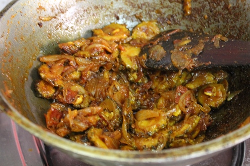 Bitter Gourd Masala Recipe   Pavakkai Masala Recipe - 70