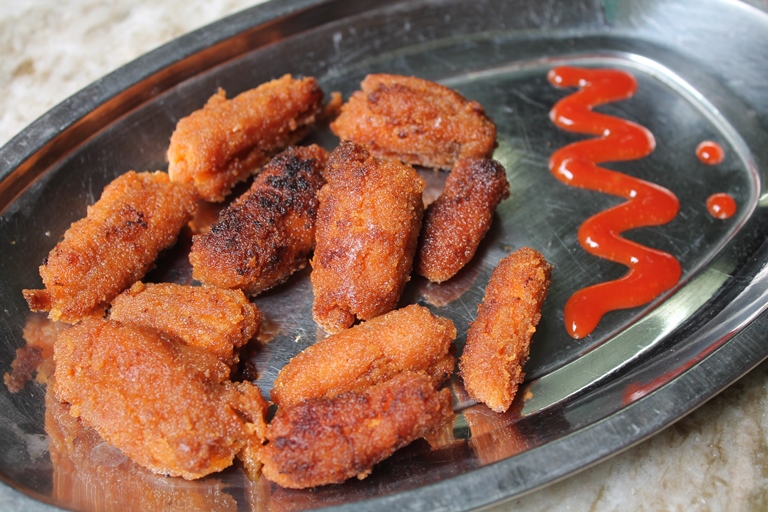 Fried Spicy Fish Fingers Recipe