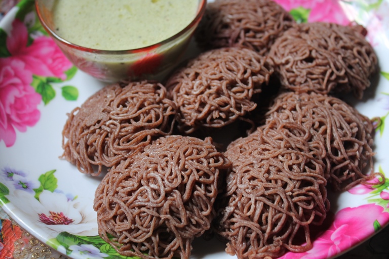 Ragi Idiyappam Recipe