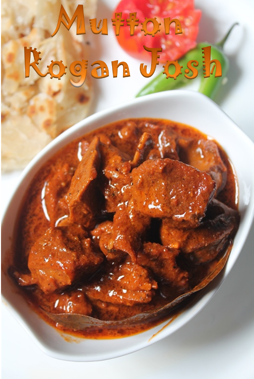 mutton rogan josh served in a bowl