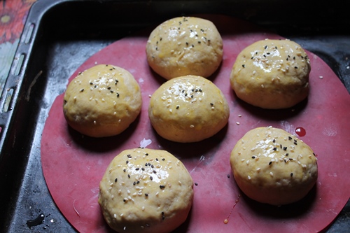 Whole Wheat Dinner Rolls Recipe  with   without eggs  - 72