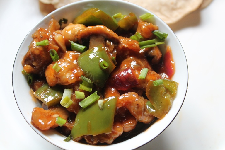 Mushroom Manchurian Recipe