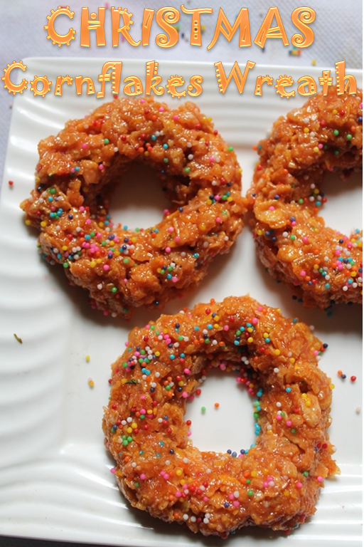 Christmas Wreath Recipe   Cornflakes Wreath Recipe - 34