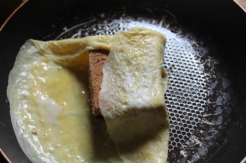 Bread Omelette   Bread Omelette Recipe - 23