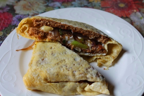 Bread Omelette   Bread Omelette Recipe - 99