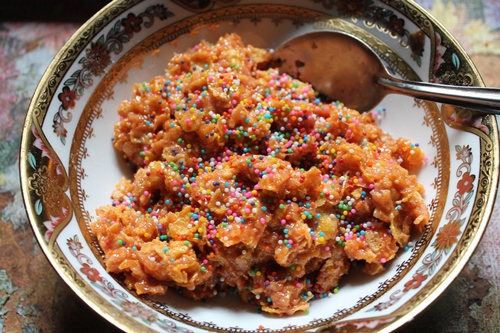 Christmas Wreath Recipe   Cornflakes Wreath Recipe - 61