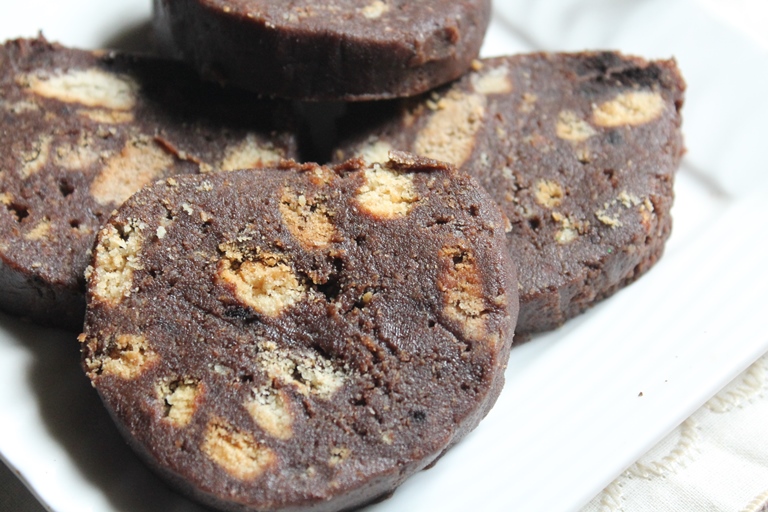 No Bake Chocolate Biscuit Log Recipe No Bake Chocolate Biscuit Log Recipe