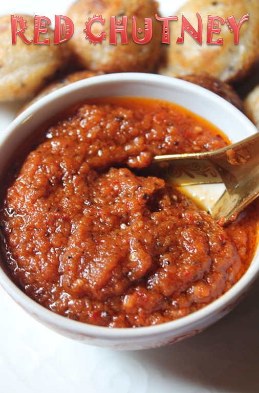 simple onion tomato chutney