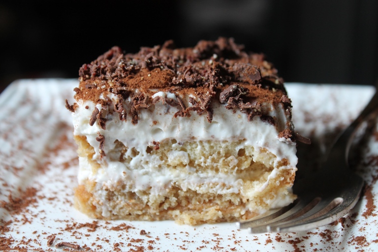 Easy Eggless Tiramisu (video) - Little Sweet Baker