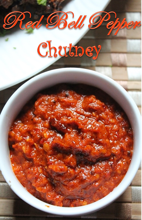 red capsicum chutney