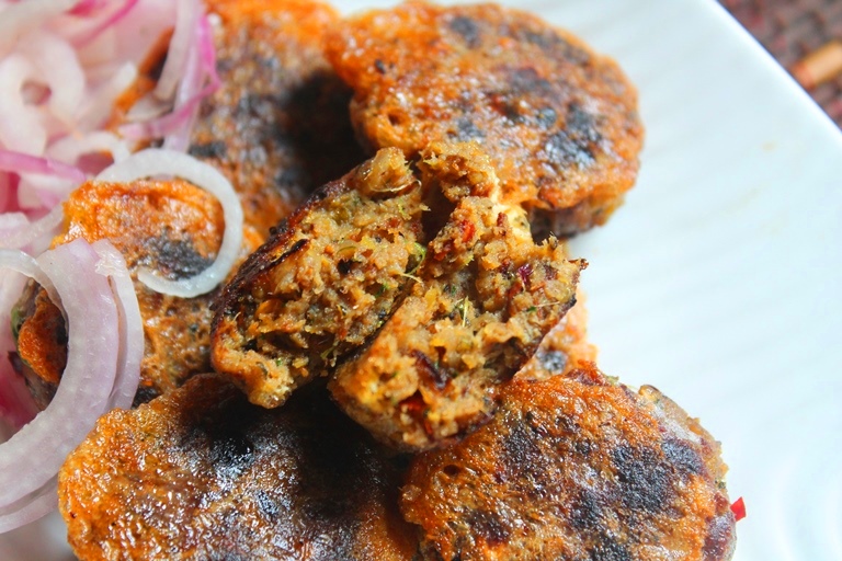Mutton Shami Kebab Recipe - 11