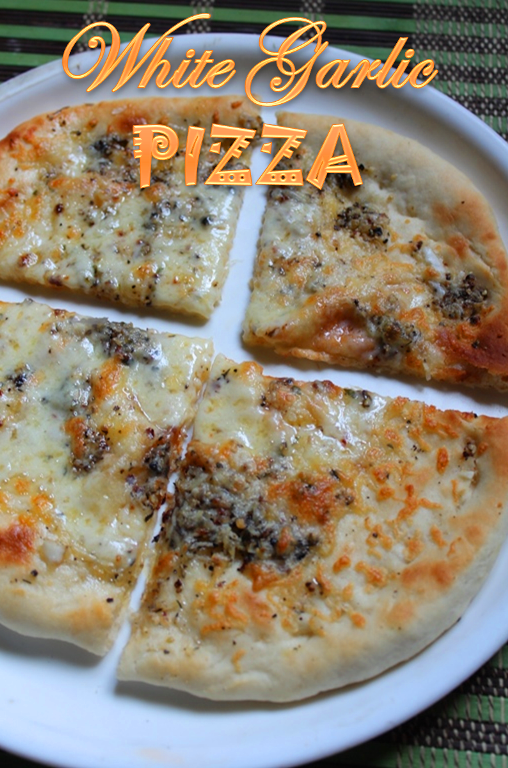 White Garlic Pizza Recipe   White Pizza Recipe - 39