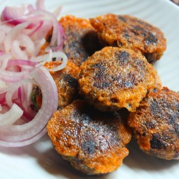 Mutton Shami Kebab Recipe - 12