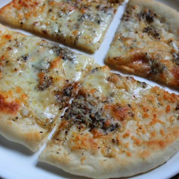 White Garlic Pizza Recipe   White Pizza Recipe - 43