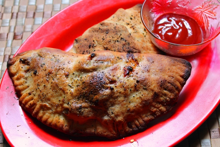 Pepper   Cheese Calzone Recipe - 7